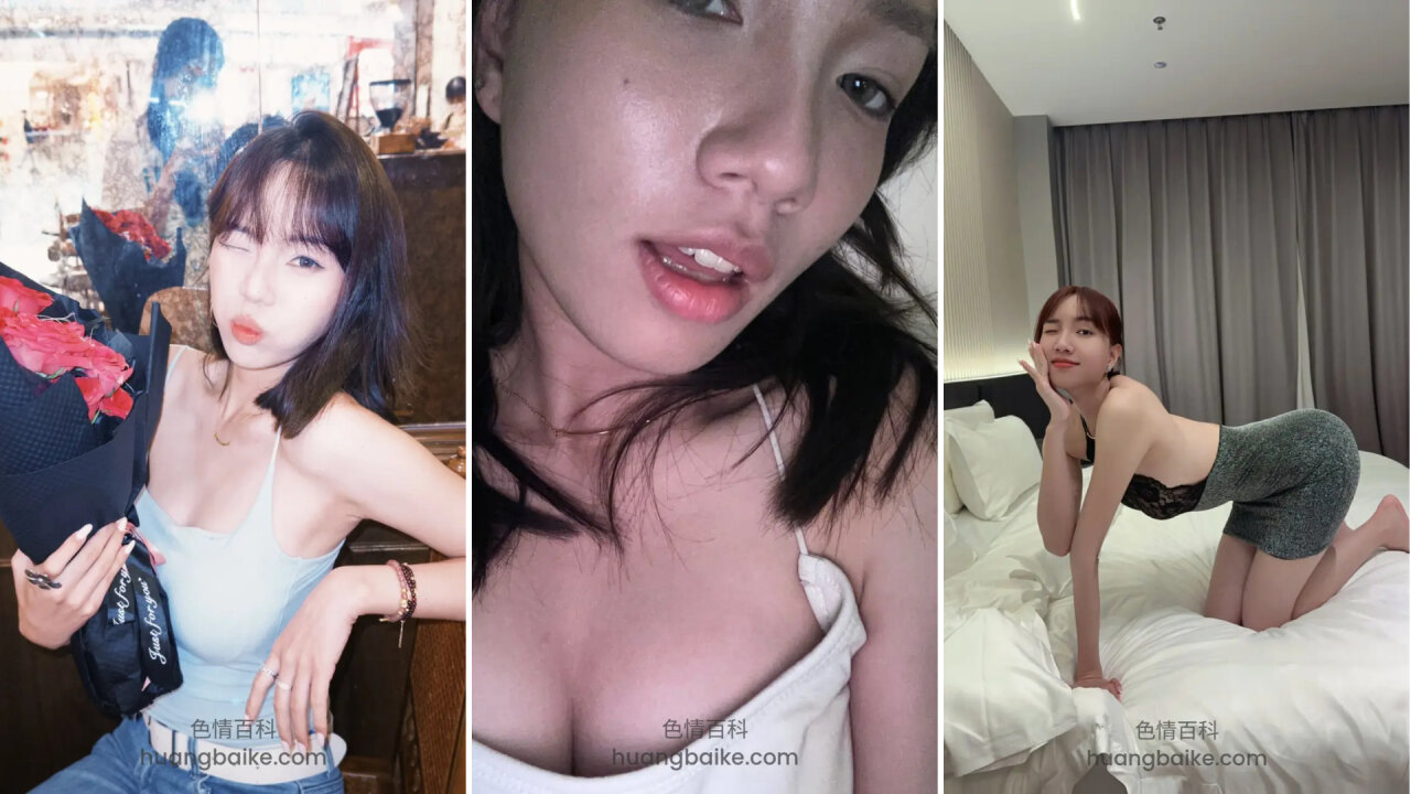 细手指捏着男友那根硬鸡巴上下撸动，嘴里还喊着别拍啊却把整根越含越深，舌头舔得直响