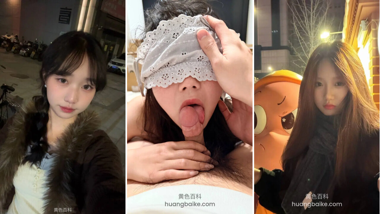 和男友激情打桩啪啪非常的听话，温柔的玩弄着男友鸡鸡，表情特别反差