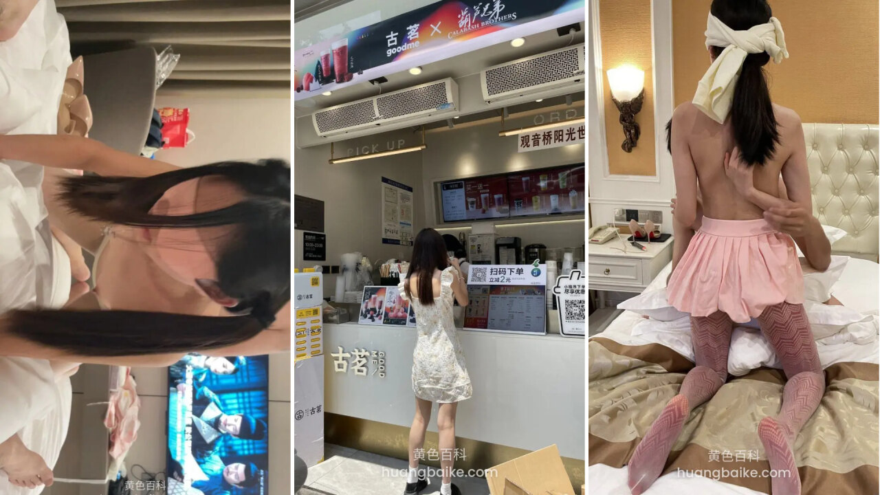 男友猛地抬起学妹粉嫩双腿，凶狠地从后贯穿她湿滑骚穴，粗鸡巴一次次撞进子宫口，逼得她尖叫着喷水。