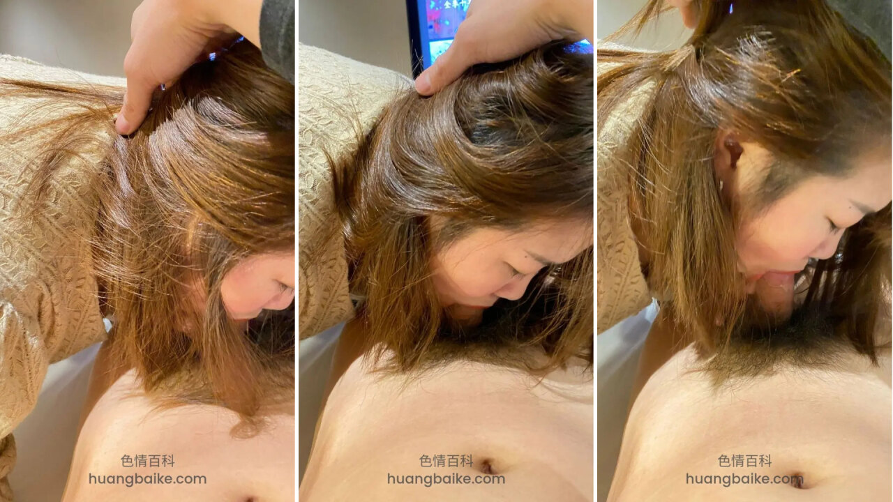 海边墨镜白T长珠链红唇自拍，居家米色蕾丝裙被按头含，荷叶上衣花袜跪捂嘴。
