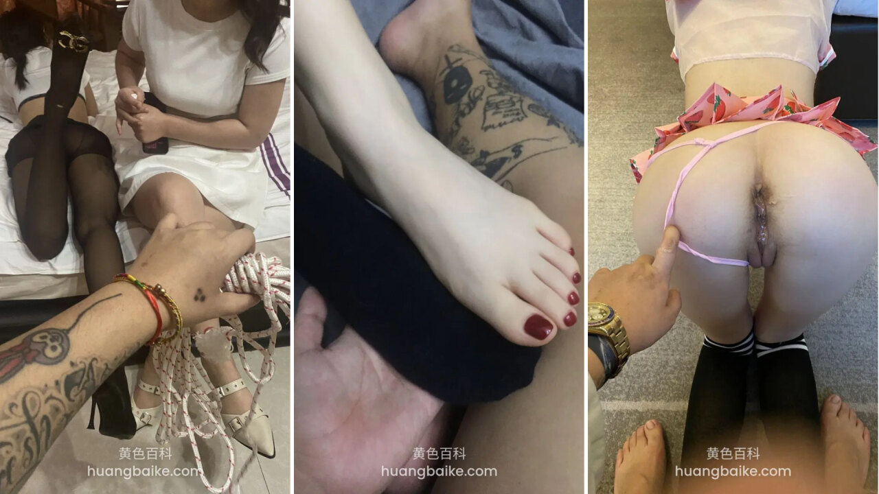 屌丝小助理终于把梦里撸了无数次的富家千金搞到手 花大钱把她绑起来操到失
