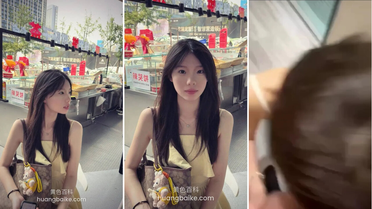 被男友调教成母狗，刚下班到宾馆就开始口爆 ，全程完美露脸对着镜子后入极度反差