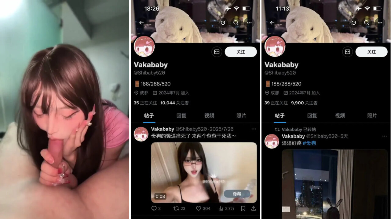 推特 Vakababy网红福利 福利姬 完整版