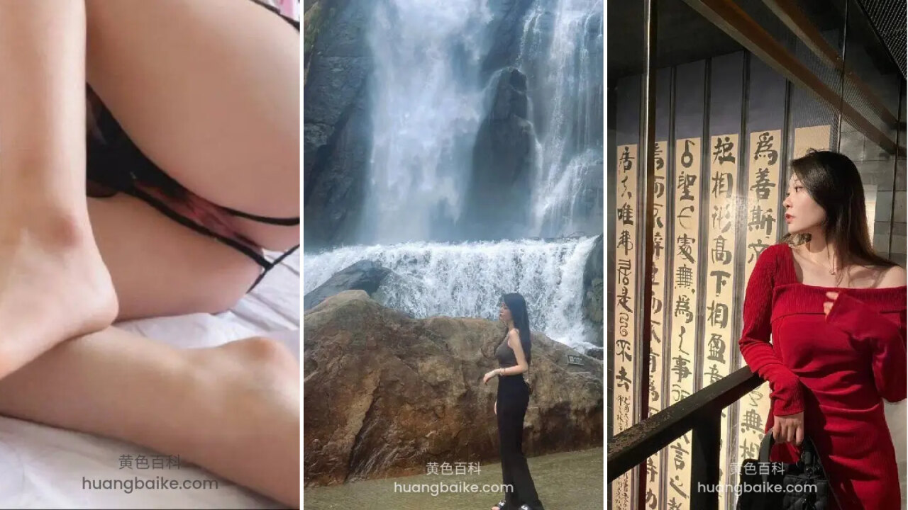 女孩陪着金主四处旅行，走到哪就缠绵到哪，身材这么好，确实值得。