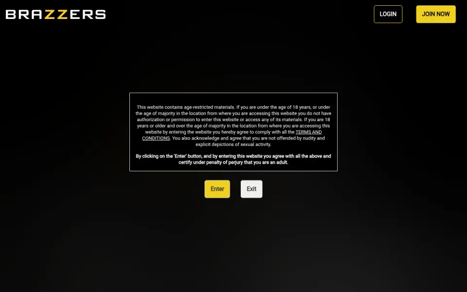 Brazzers 首页截图