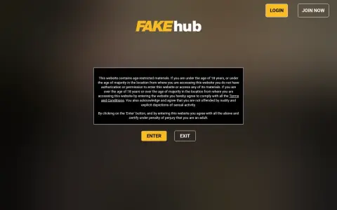 FakeHub 首页截图