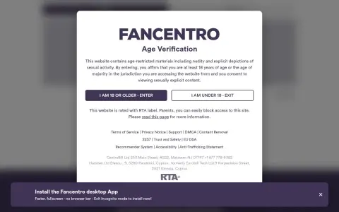 FanCentro 首页截图