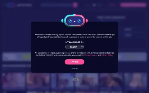 Jerkmate 首页截图