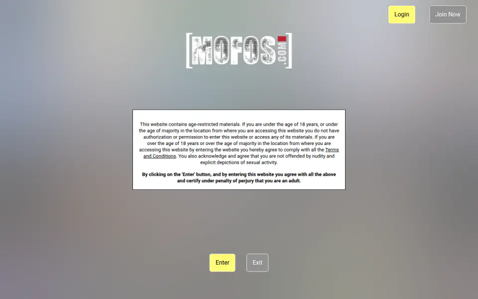 Mofos 首页截图