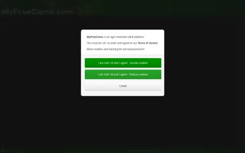 MyFreeCams 首页截图