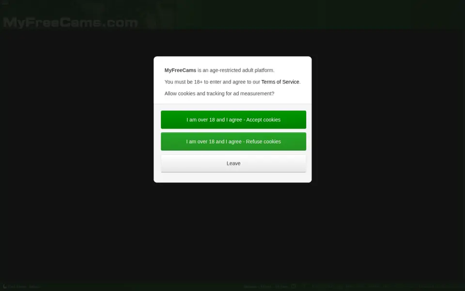 MyFreeCams 首页截图