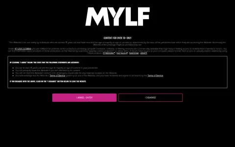 MYLF 首页截图