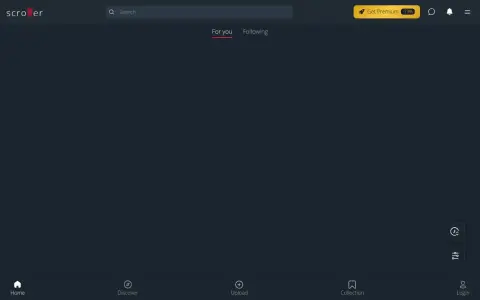 Scrolller 首页截图