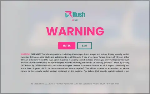 VRHush 首页截图