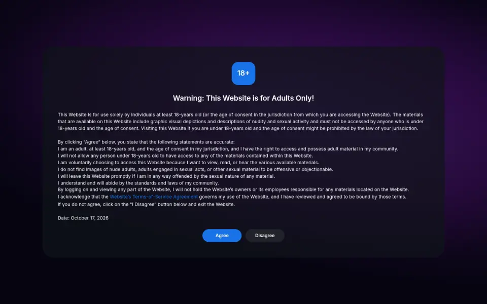 VRPorn 首页截图